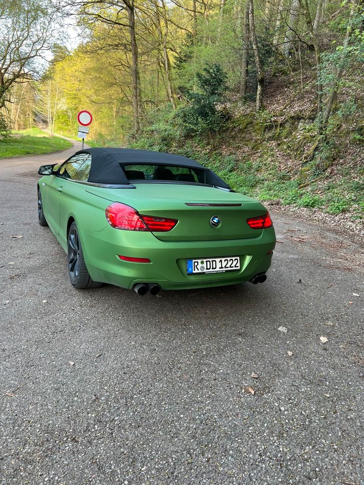 BMW 650i Cabrio F12 HUD SHZ KEYLESS Verkauf/Tausch in Regensburg