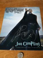 Harry Potter Autogramm signiert Todesser Jon Campling Bayern - Harburg (Schwaben) Vorschau