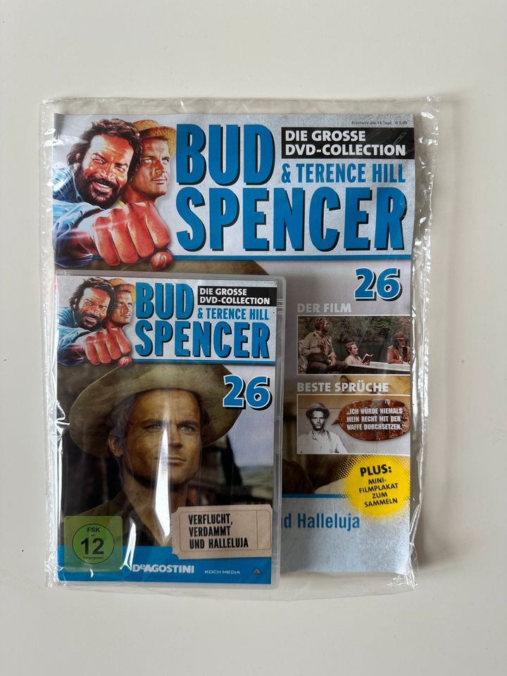 Bud Spencer & Terence Hill Sammlung DVD Filme + Hefte DeAgostini in Berlin