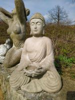 Toller Buddha aus frostfestem Steinguss! Groß! Buddha Steinfigur Niedersachsen - Bückeburg Vorschau