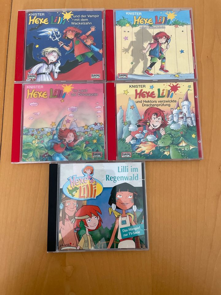 Hexe Lilli: 5 CDs:Wackelzahn, Detektivin, Dinosaurier, Drachenprü in Stuttgart