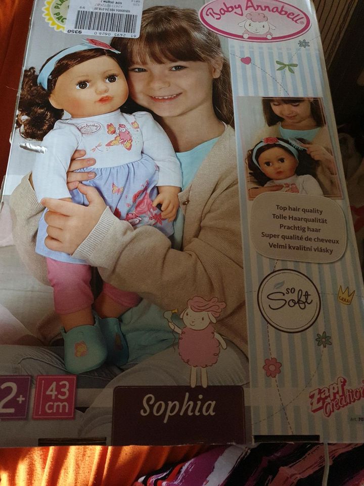 Zapf Baby Annabell Sophia , kostet neu 40 € in Sulzbach (Saar)