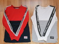 Longsleeves, Langarmshirt, rot/blau, grau/weiß, Gr. 146/152 Leipzig - Gohlis-Mitte Vorschau