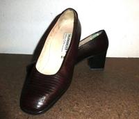 SALAMANDER Pumps Slipper Leder braun 38 - UK 5 Weite F Baden-Württemberg - Wertheim Vorschau