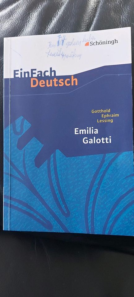 Emilia Galotti                         (Gotthold Ephraim Lessing) in Idar-Oberstein