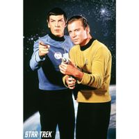 Star Trek TOS Poster Captain Kirk und Mr. Spock mit Phaser Baden-Württemberg - Bönnigheim Vorschau