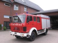 MB 1019 AF ,Allrad , 4x4, 100 kmh , DOKA, ex Feuerwehr , 1.Hd Nordrhein-Westfalen - Lienen Vorschau