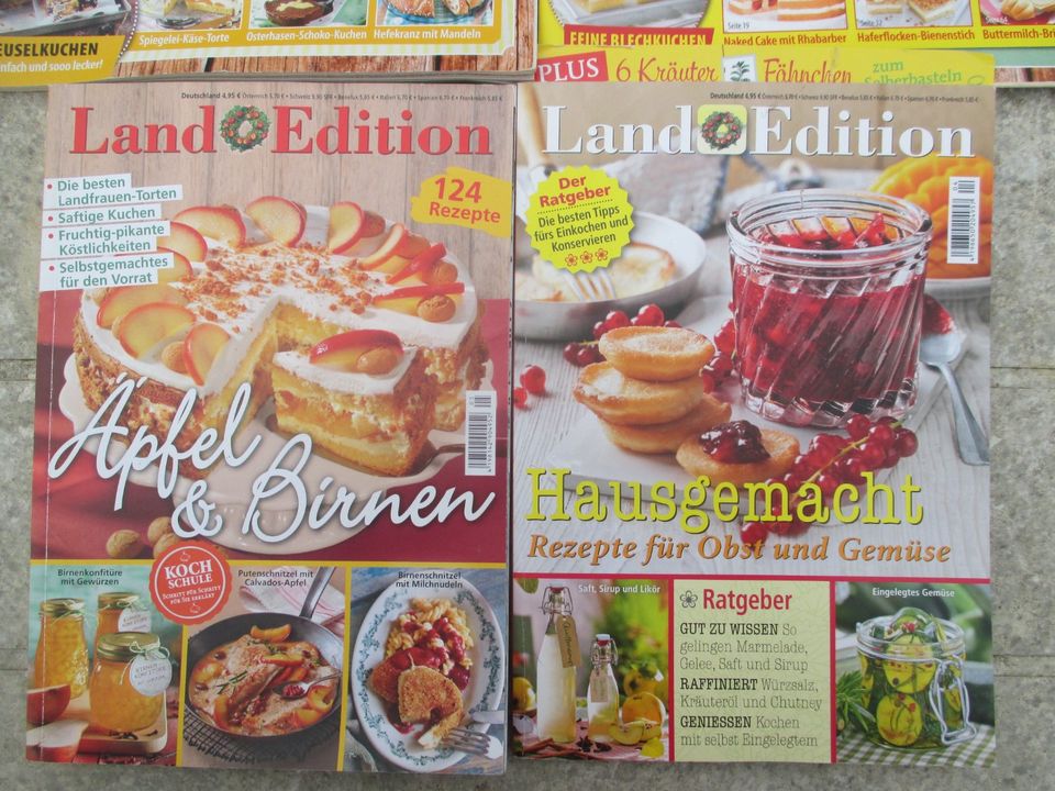 Zeitschriften Landlust Landbäckerei Anna Dekorieren in Putbus
