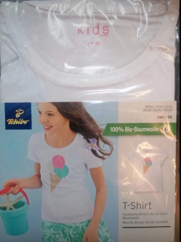 Weißes Tchibo T-Shirt in Stuttgart