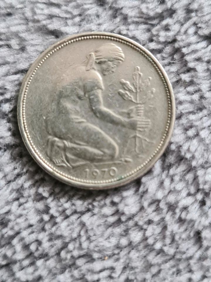 50 Pfennig Münzen in Hagen
