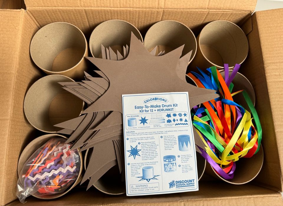 Colorations - Drum Kit - Trommelset zum selbst bauen für Kinder in Bochum