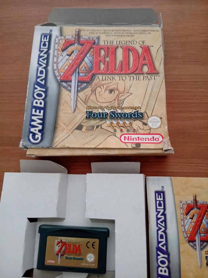 Gameboy Advance Spiel- The Legend of Zelda in Enger