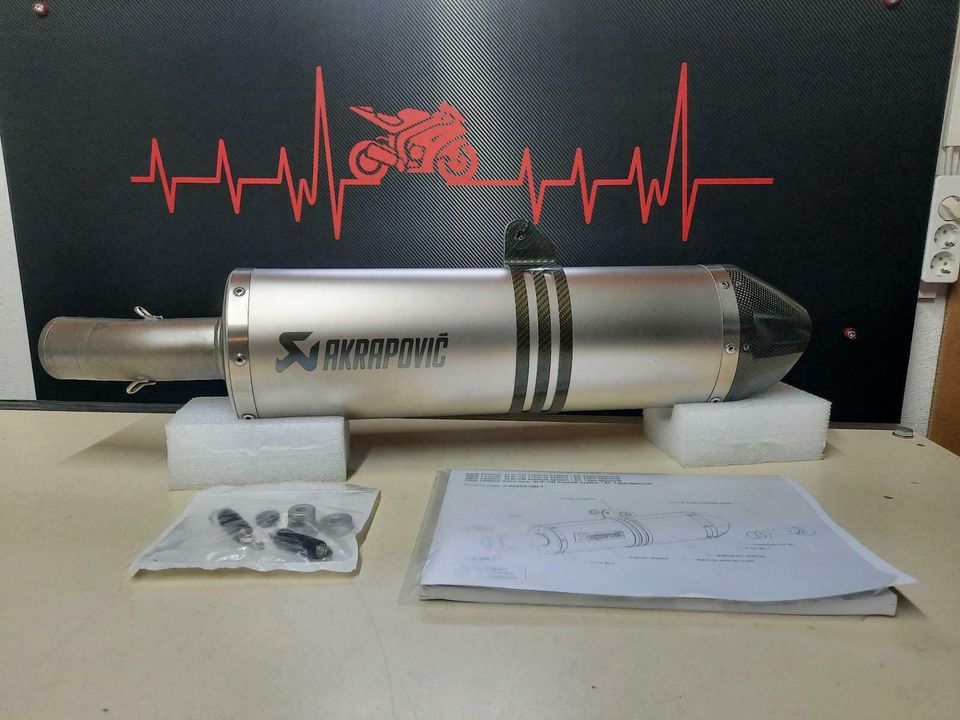 Akrapovic Auspuff 7610-7713339, F 650 / 700 / 800 GS, 2008 - 2016 in Regensburg