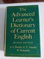 THE ADVANCED LEARNER'S DICTIONARY OF CURRENT ENGLISH Rheinland-Pfalz - Veitsrodt Vorschau