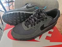 Nike Air Max 90 Sneaker schwarz blau  44 US 10 Niedersachsen - Obernkirchen Vorschau