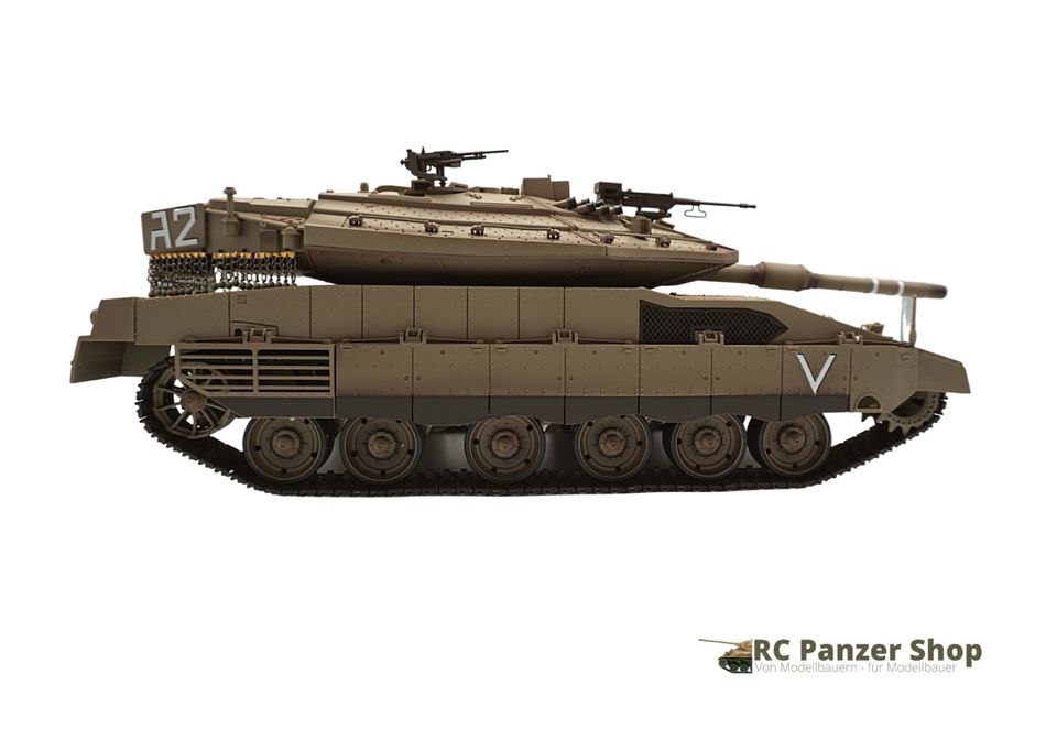 RC Panzer Merkava MK IV 3958 1:16 2,4 V7 Heng Long Metallgetriebe in Dachau