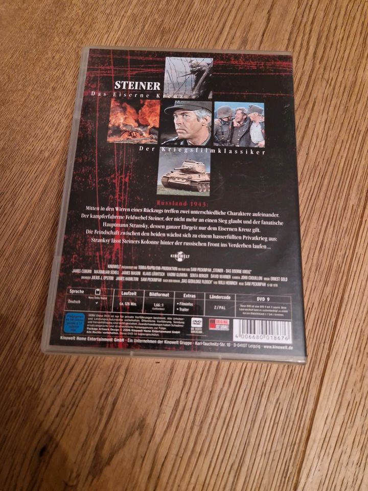 DVD STEINER Das eiserne Kreuz Kriegsfilm in Aschaffenburg