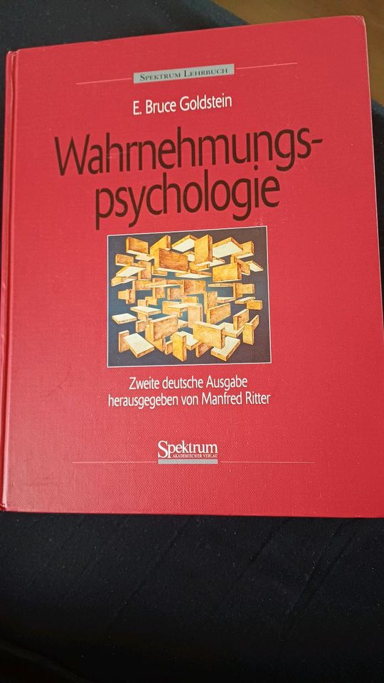 Wahrnehmungspsychologie Fachbuch in Burgthann 