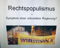 Vortrag/Facharbeit/Heimarbeit Rechtspopulismus Gymnasium Brandenburg - Rüdersdorf Vorschau