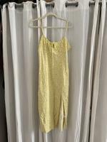 H&M Sommer Kleid Dress Maxi Midi Spaghettiträger gelb M München - Schwanthalerhöhe Vorschau
