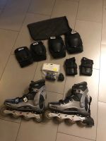 Rollerblade Gr. 44,5 - Silber/schwarz Bayern - Altmannstein Vorschau