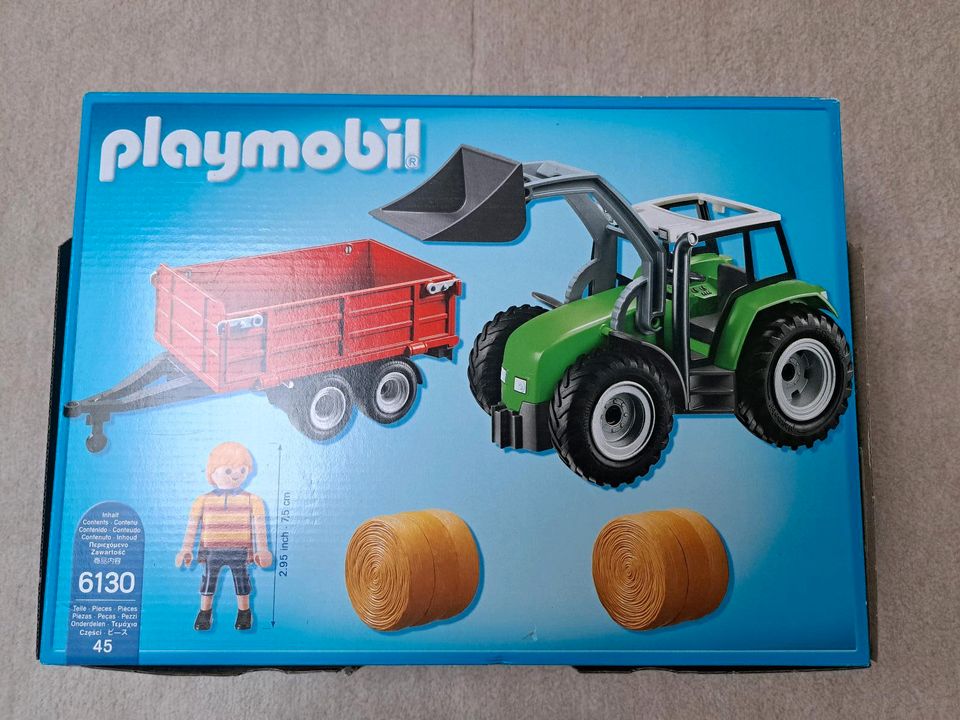 Playmobil 6130 | Traktor mit Anhänger in OVP in Schwülper