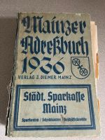 Mainzer Adressbuch aus 1936 Rheinland-Pfalz - Stadecken-Elsheim Vorschau