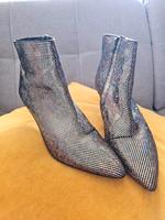 Glitzer Stiefelette Nordrhein-Westfalen - Viersen Vorschau