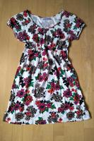 buntes Jersey - Sommerkleid mit hoher Taille Sachsen - Zwickau Vorschau