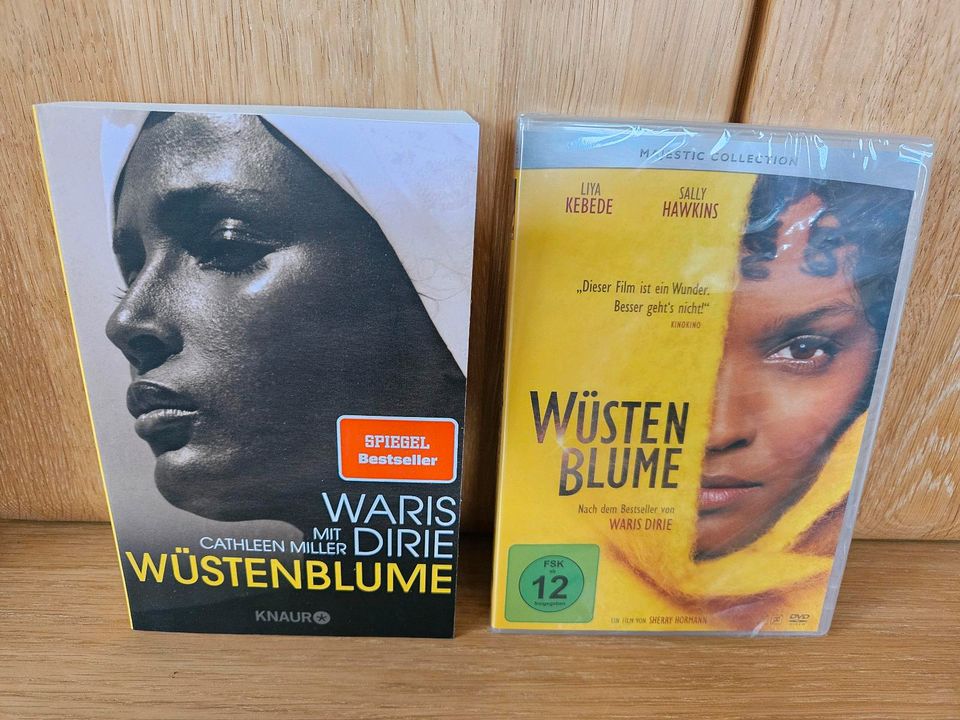 Wüstenblume DVD Buch neu ovp ungelesen top Zustand Lesen Film in Sulzbach-Rosenberg