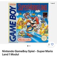 Super Mario Land 1 Gameboy Games Spiel Rarität Baden-Württemberg - Massenbachhausen Vorschau