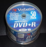 Verbatim DVD+R 16x 4,7 GB 120 min, Box mit 50 St. Neu Schleswig-Holstein - Wrist Vorschau