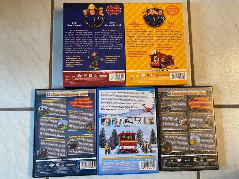 Feuerwehrmann Sam DVD Box in Grebenstein