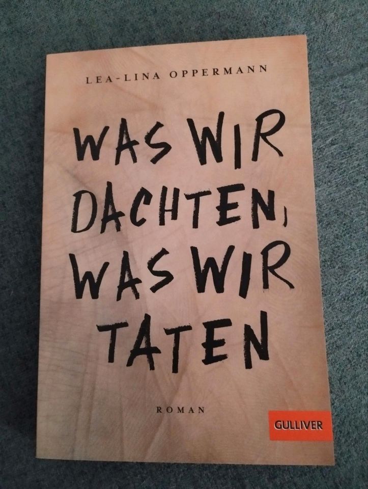 Buch/ was wir dachten, was wir taten in Goslar