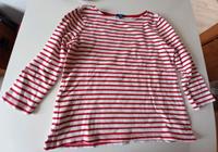 Tom Tailor Sweat Shirt Ringelshirt Baumwolle rot weiß Gr. M Niedersachsen - Ahlerstedt Vorschau