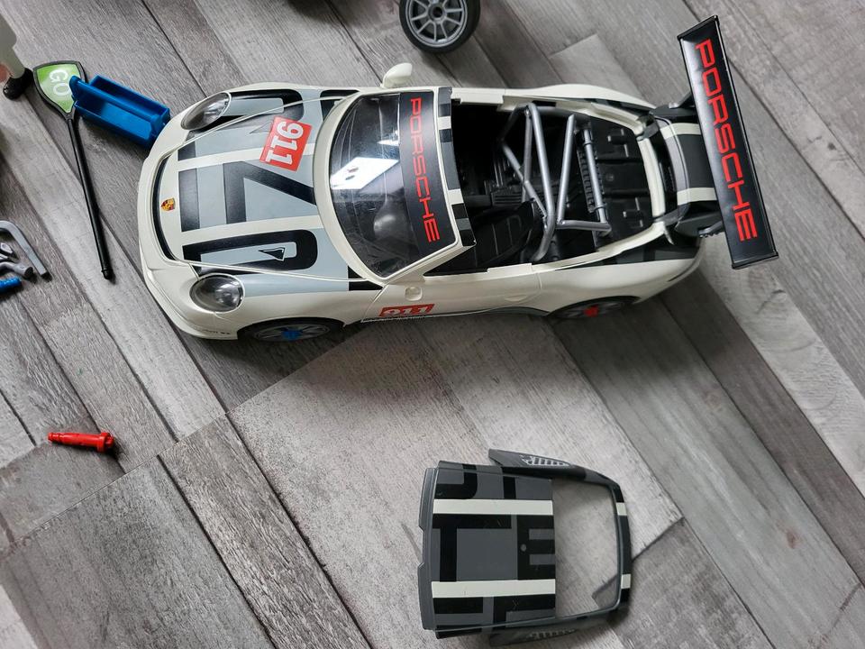Playmobil Porsche 911 GT 3 Cup 9225 Werkstatt Auto Playmobil Porsche 911 GT 3 Cup 9225 Werkstatt Auto