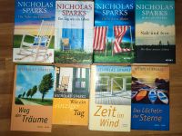 8er Set Bücher Nicholas Sparks (kein Einzelverkauf) Thüringen - Kaltennordheim Vorschau