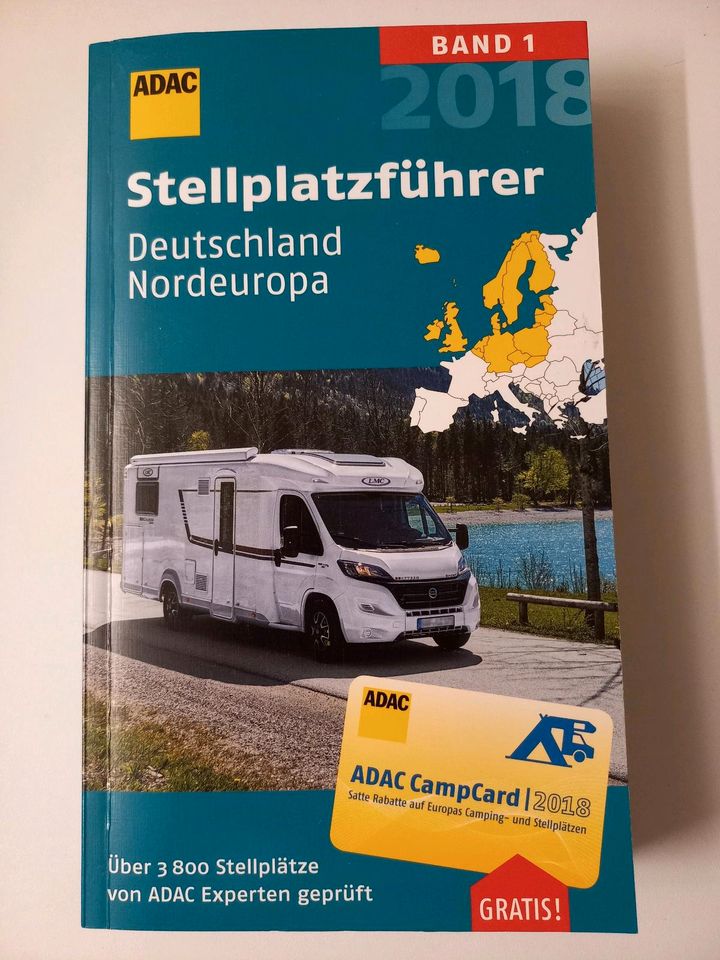 ADAC Stellplatzführer 2018 Band 1+2, je 5,00€ in Berlin