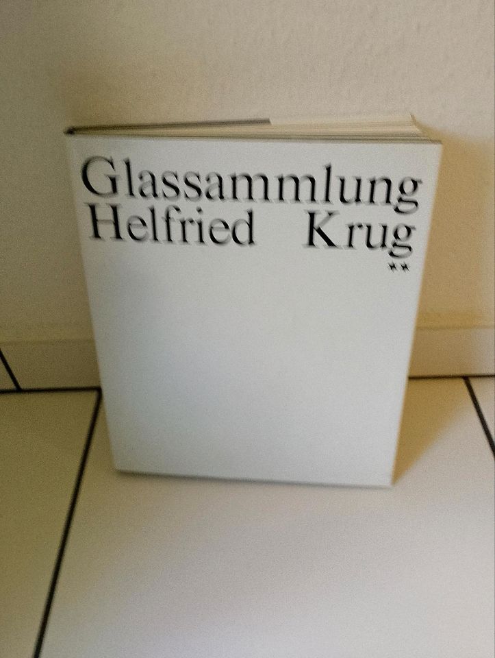 Buch: Glassammlung Helfried Krug in Dransfeld
