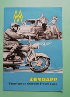 Zündapp Prospekt um ca. 1955 Motorrad Baden-Württemberg - Gailingen am Hochrhein Vorschau