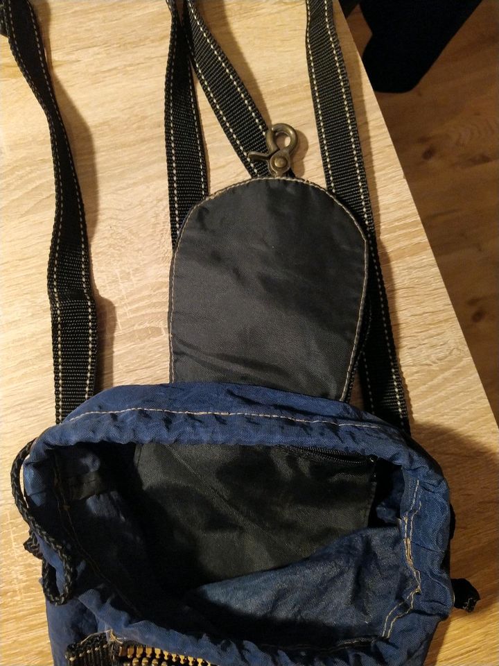 kleiner Rucksack, modisches Accessoir, blau, SUR:5:AL in Kalkar