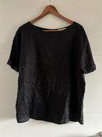 Shirt aus Leinen , Gr. 42, schwarz , wie neu Schleswig-Holstein - Quarnbek Vorschau
