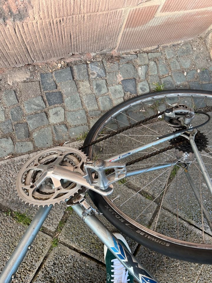 Vintage Rennrad in Saarbrücken