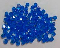 2 T. AB Swarovski ® Kristalle 4mm Doppelkegel hell blau Niedersachsen - Bockenem Vorschau