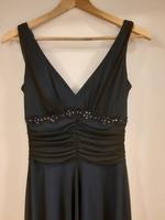 Festliches Kleid (Hochzeit etc.) wie neu, dunkelblau mit Paietten Nordrhein-Westfalen - Xanten Vorschau