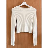 Crop Strickpullover Bershka Creme Weiß Damen S Nordrhein-Westfalen - Haan Vorschau