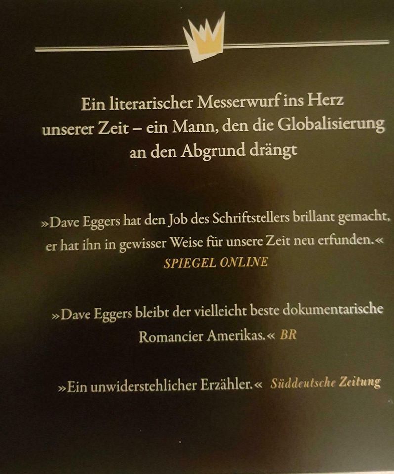 Hologramm für den König Hörbuch 5 CD's HörCD Dave Eggers in Tirschenreuth