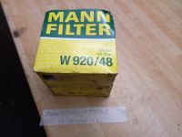 MANN W 920/48 ÖLFILTER   Für NISSAN etc.  NEU. Duisburg - Marxloh Vorschau