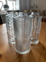 3 Deko Vasen Flaschen mit Goldrand Niedersachsen - Selsingen Vorschau