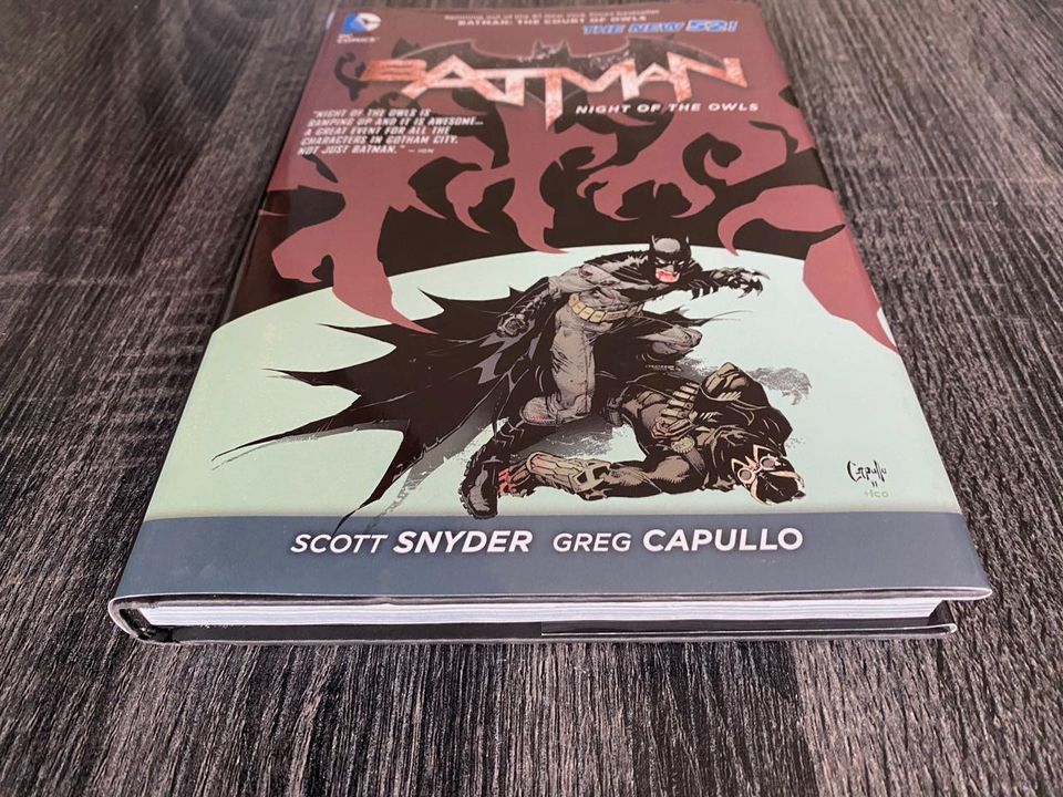 DC Comics BATMAN "Night of the Owls" The New 52 HARDCOVER Court in Berlin